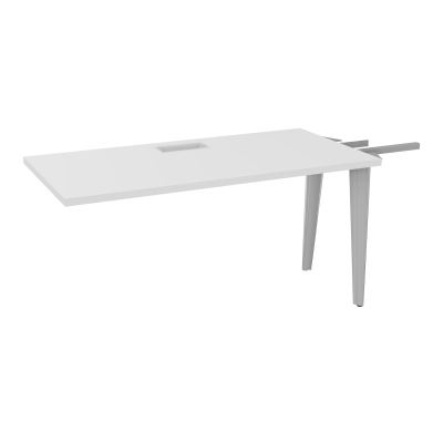 EXTENSION 2P L140XP70 CM POUR TABLES U, V, LOSANGE ET RONDE DÉC TRAPPE X1+GOULOTTE SIMPLE