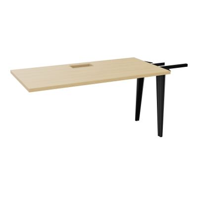 EXTENSION 2P L140XP70 CM POUR TABLES U, V, LOSANGE ET RONDE DÉC TRAPPE X1+GOULOTTE SIMPLE