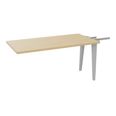 EXTENSION 2P L140XP70 CM POUR TABLES U, V, LOSANGE ET RONDE PP OBTX2 1+1 PIEDS TRIANG R1