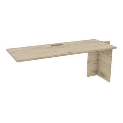 EXTENSION 3P L180XP70 CM POUR TABLES U, V, LOSANGE ET RONDE DÉC TRAPPE X1+GOULOTTE SIMPLE