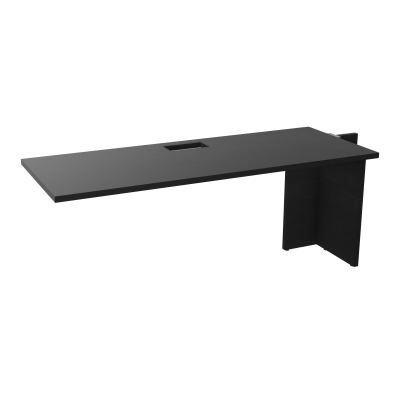 EXTENSION 3P L180XP70 CM POUR TABLES U, V, LOSANGE ET RONDE DÉC TRAPPE X1+GOULOTTE SIMPLE