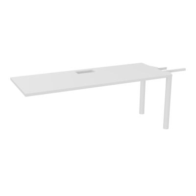 EXTENSION 3P L180XP70 CM POUR TABLES U, V, LOSANGE ET RONDE DÉC TRAPPE X1+GOULOTTE SIMPLE