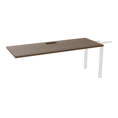 EXTENSION 3P L180XP70 CM POUR TABLES U, V, LOSANGE ET RONDE DÉC TRAPPE X1+GOULOTTE SIMPLE