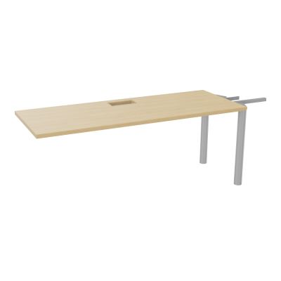 EXTENSION 3P L180XP70 CM POUR TABLES U, V, LOSANGE ET RONDE DÉC TRAPPE X1+GOULOTTE SIMPLE