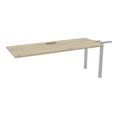 EXTENSION 3P L180XP70 CM POUR TABLES U, V, LOSANGE ET RONDE DÉC TRAPPE X1+GOULOTTE SIMPLE