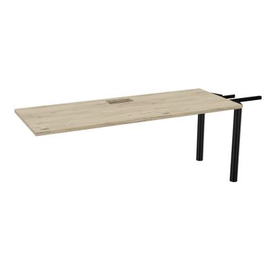EXTENSION 3P L180XP70 CM POUR TABLES U, V, LOSANGE ET RONDE DÉC TRAPPE X1+GOULOTTE SIMPLE