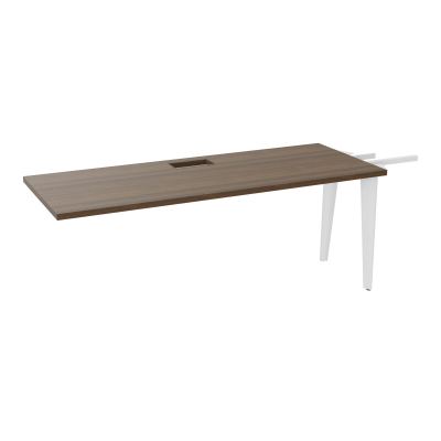EXTENSION 3P L180XP70 CM POUR TABLES U, V, LOSANGE ET RONDE DÉC TRAPPE X1+GOULOTTE SIMPLE