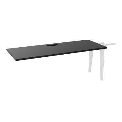 EXTENSION 3P L180XP70 CM POUR TABLES U, V, LOSANGE ET RONDE DÉC TRAPPE X1+GOULOTTE SIMPLE