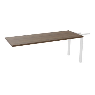 EXTENSION 3P L180XP70 CM POUR TABLES U, V, LOSANGE ET RONDE PP OBTX2 2 PIEDS MÉTAL Ø70 N6
