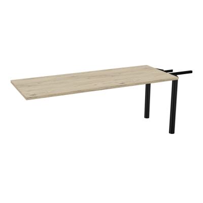 EXTENSION 3P L180XP70 CM POUR TABLES U, V, LOSANGE ET RONDE PP OBTX2 2 PIEDS MÉTAL Ø70 R3