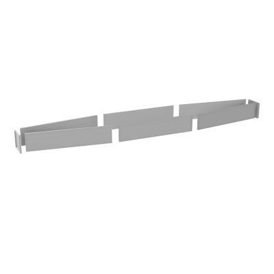 KIT VDF MÉTAL POUR TABLE EN LOSANGE L577 CM (2XL30+6XL130 CM) SA