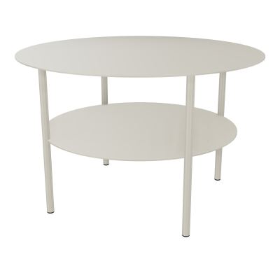 ZELIE T BASSE RONDE D67 H43 CM SUR 4 PIEDS FX METAL
