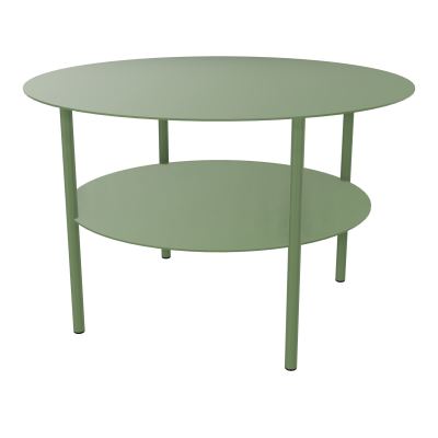 ZELIE T BASSE RONDE D67 H43 CM SUR 4 PIEDS FX METAL ZG