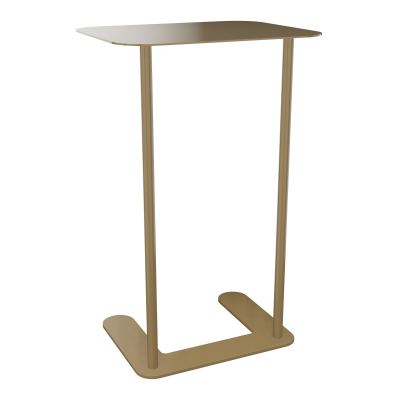 ZELIE T ECRITOIRE S/PIED SOCLE H.63 L40 P32 CM METAL LISSE LAITON AKZO.INTERPON700 Z3