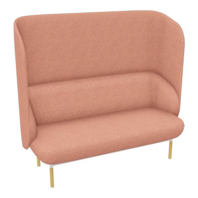 CANAPE SILENCE MARGOT 2 PL L155,4XH144XP66CM - ASS.  - DOS.  - PIET. BL BL ZO MS