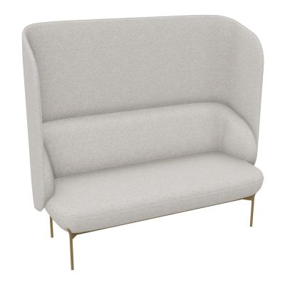 CANAPÉ SILENCE MARGOT 2 PLACES L. 155,4 X H. 144 X P. 66 CM - ASSISE TISSU CHILI BEIGE CH