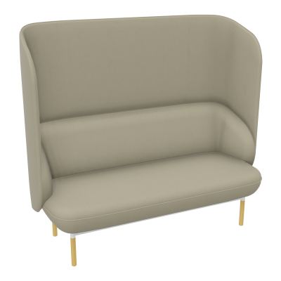 CANAPE SILENCE MARGOT 2 PL L155,4XH144XP66CM - ASS.  - DOS.  - PIET. CG CG ZO MS