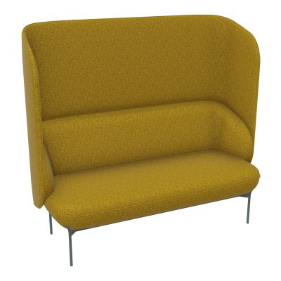 CANAPE SILENCE MARGOT 2 PL L155,4XH144XP66CM - ASS.  - DOS.  - PIET. E9 E9 SU