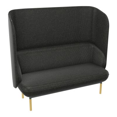CANAPE SILENCE MARGOT 2 PL L155,4XH144XP66CM - ASS.  - DOS.  - PIET.  T9 T9 SU MS
