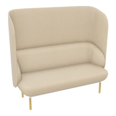 CANAPE SILENCE MARGOT 2 PL L155,4XH144XP66CM - ASS.  - DOS.  - PIET.  TL TL ZO MS