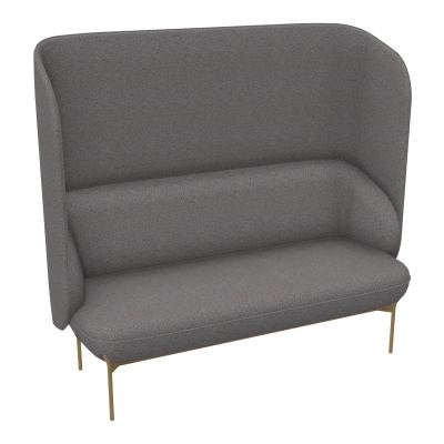 CANAPE SILENCE MARGOT 2 PL L155,4XH144XP66CM - ASS.  - DOS.  - PIET.  - VERSION EU