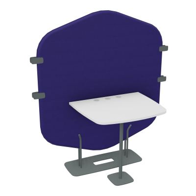 MARGOT ESPACE 2 PERS. L122,7XH144,8XP75CM - CLOISON A3 - PIET. SU - PLAT. EP19MM MG