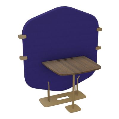 MARGOT CLOISON + TABLE - L122,7XH144,8XP75 CM
