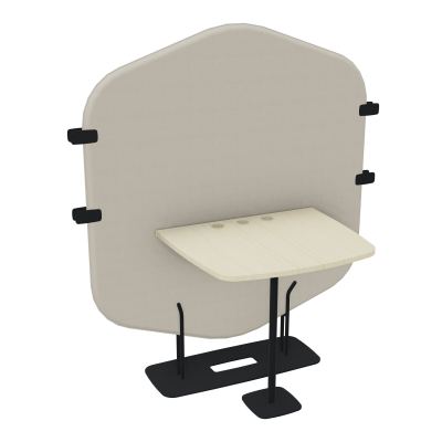 MARGOT CLOISON + TABLE - L122,7XH144,8XP75 CM