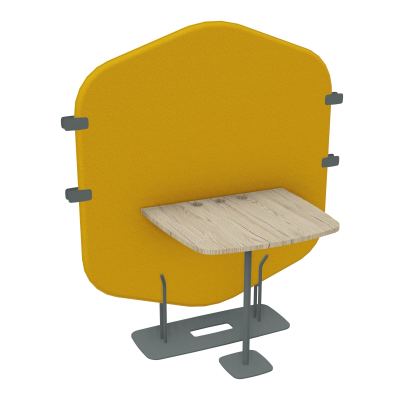 MARGOT CLOISON + TABLE - L122,7XH144,8XP75 CM