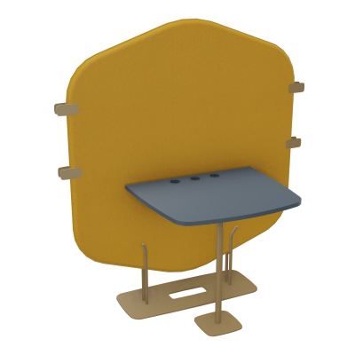 MARGOT CLOISON + TABLE - L122,7XH144,8XP75 CM A5 Z3 R6