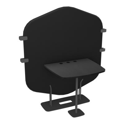 MARGOT CLOISON + TABLE - L122,7XH144,8XP75 CM A6 SC RK