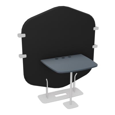 MARGOT CLOISON + TABLE - L122,7XH144,8XP75 CM A6 SD R6