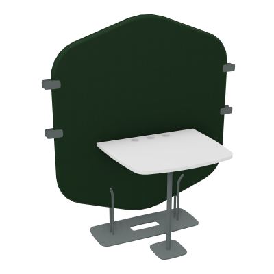 MARGOT ESPACE 2 PERS. L122,7XH144,8XP75CM - CLOISON A9 - PIET. SU - PLAT. EP19MM MG