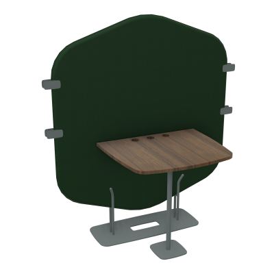 MARGOT CLOISON + TABLE - L122,7XH144,8XP75 CM
