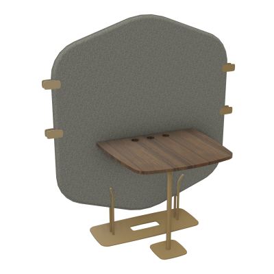 MARGOT CLOISON + TABLE - L122,7XH144,8XP75 CM