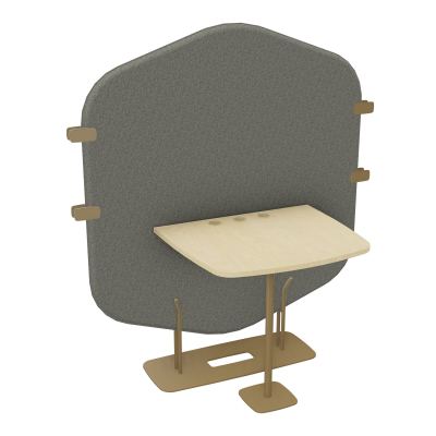 MARGOT CLOISON + TABLE - L122,7XH144,8XP75 CM