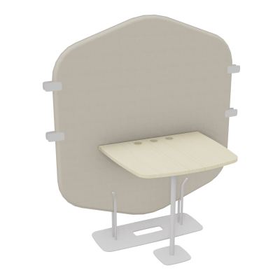 MARGOT CLOISON + TABLE - L122,7XH144,8XP75 CM