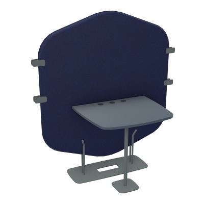 MARGOT CLOISON + TABLE - L122,7XH144,8XP75 CM B6 SU R6