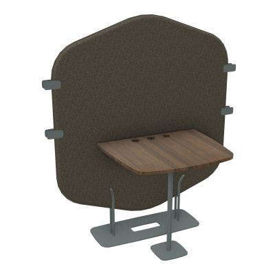 MARGOT CLOISON + TABLE - L122,7XH144,8XP75 CM
