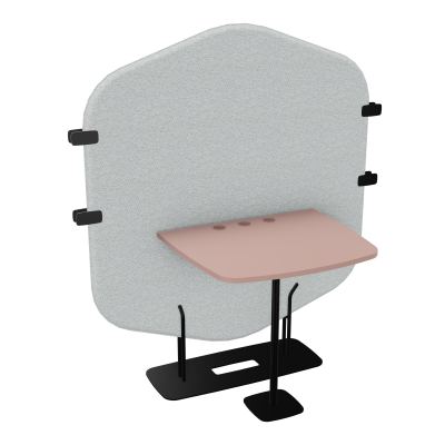 MARGOT CLOISON + TABLE - L122,7XH144,8XP75 CM BC SG R8