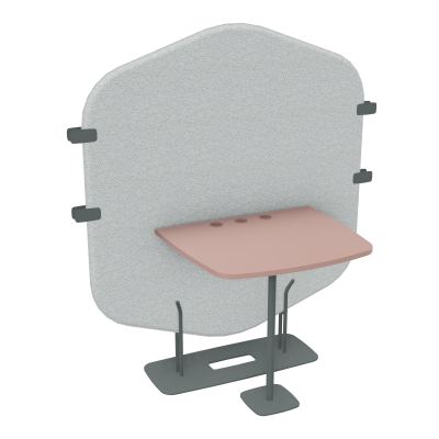 MARGOT CLOISON + TABLE - L122,7XH144,8XP75 CM BC SU R8