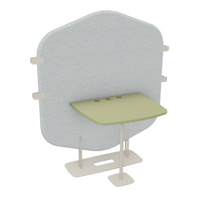 MARGOT CLOISON + TABLE - L122,7XH144,8XP75 CM BC ZC R7