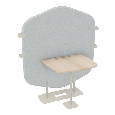 MARGOT CLOISON + TABLE - L122,7XH144,8XP75 CM