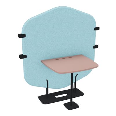 MARGOT CLOISON + TABLE - L122,7XH144,8XP75 CM BF ZP R8