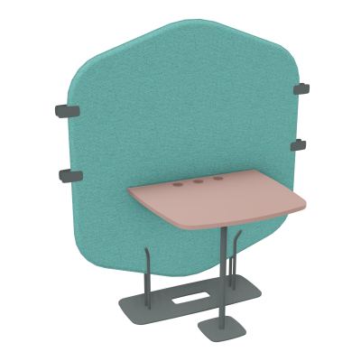 MARGOT CLOISON + TABLE - L122,7XH144,8XP75 CM BG SU R8