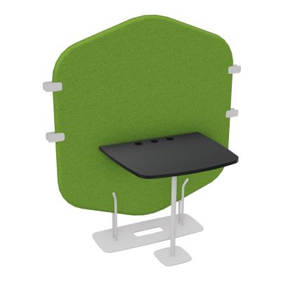 MARGOT CLOISON + TABLE - L122,7XH144,8XP75 CM BK SD R9