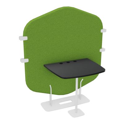 MARGOT CLOISON + TABLE - L122,7XH144,8XP75 CM BK ZO R9