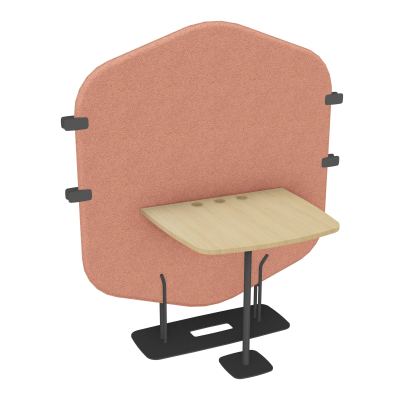 MARGOT CLOISON + TABLE - L122,7XH144,8XP75 CM BL SC R1