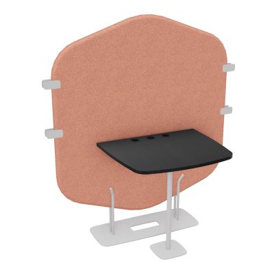 MARGOT CLOISON + TABLE - L122,7XH144,8XP75 CM BL SD RK
