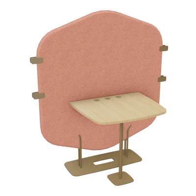 MARGOT CLOISON + TABLE - L122,7XH144,8XP75 CM BL Z3 R1